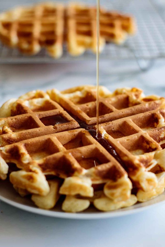 Fluffy Waffles | light batter + amazing flavor – Milk and Pop