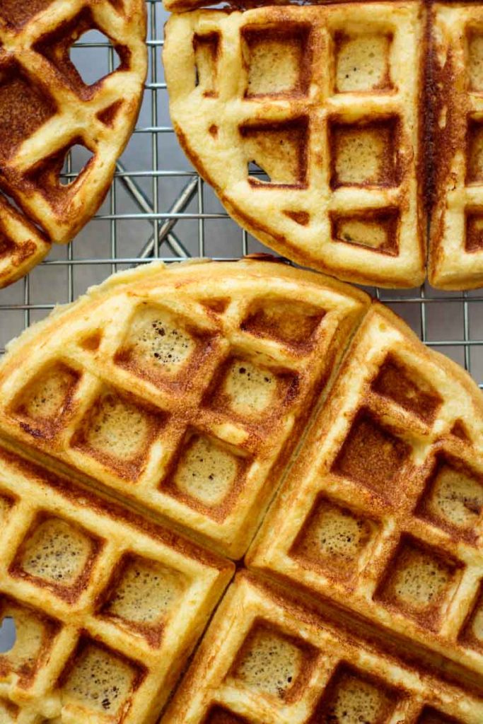 Keto Coconut Flour Waffles – Milk and Pop