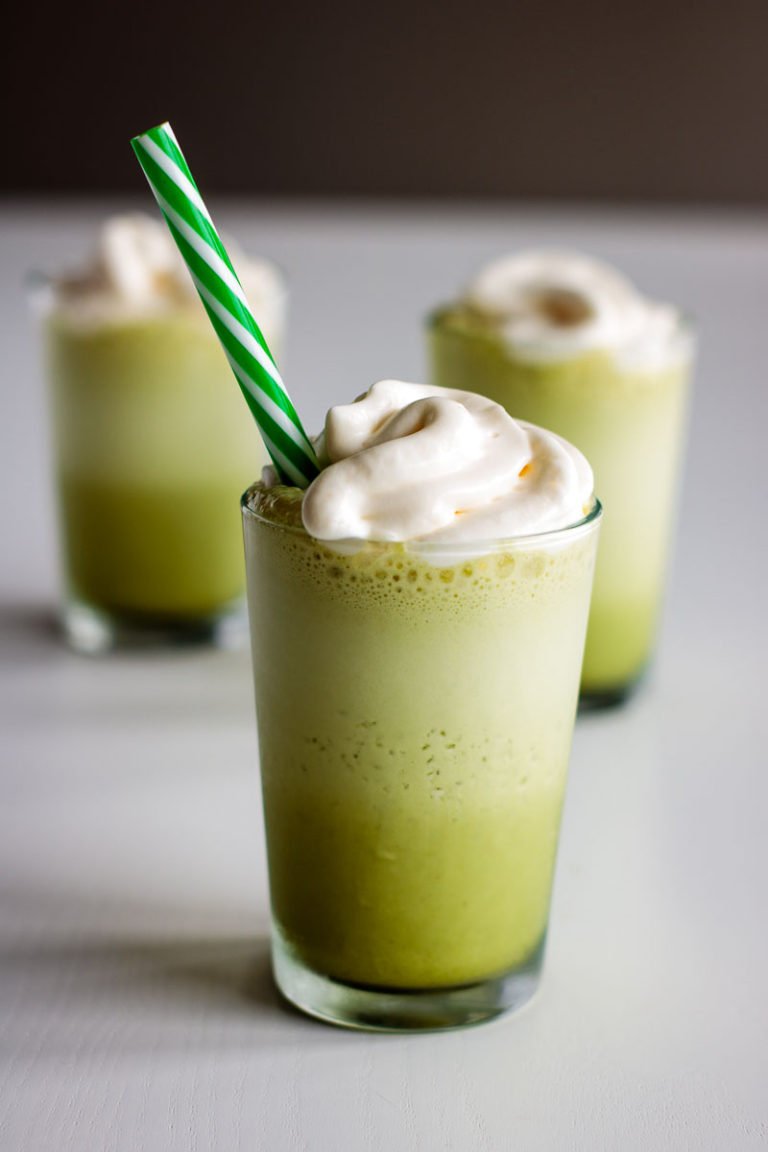 Starbucks Matcha Green Tea Frappuccino Milk and Pop