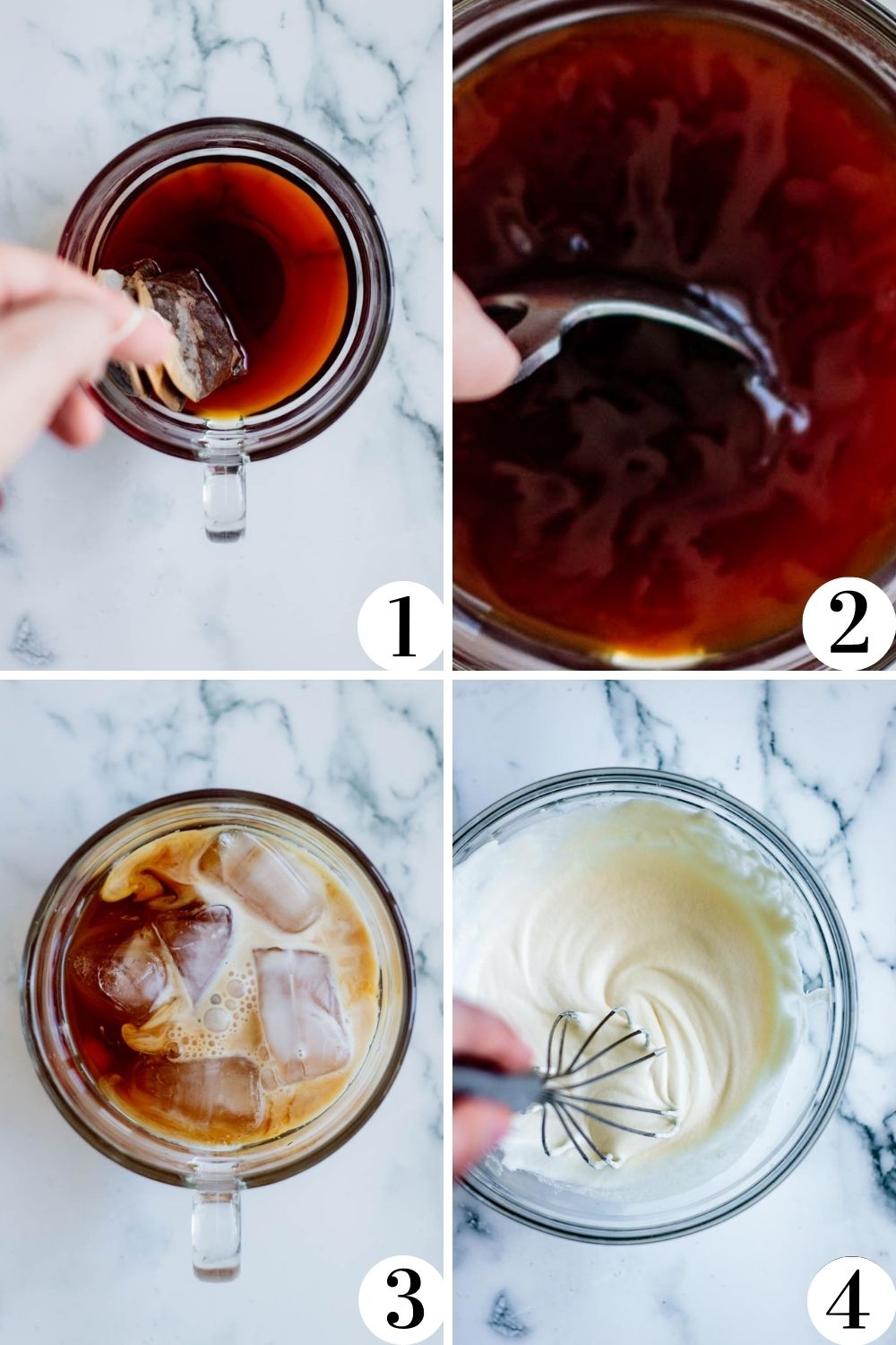 How to make tea in 4 steps