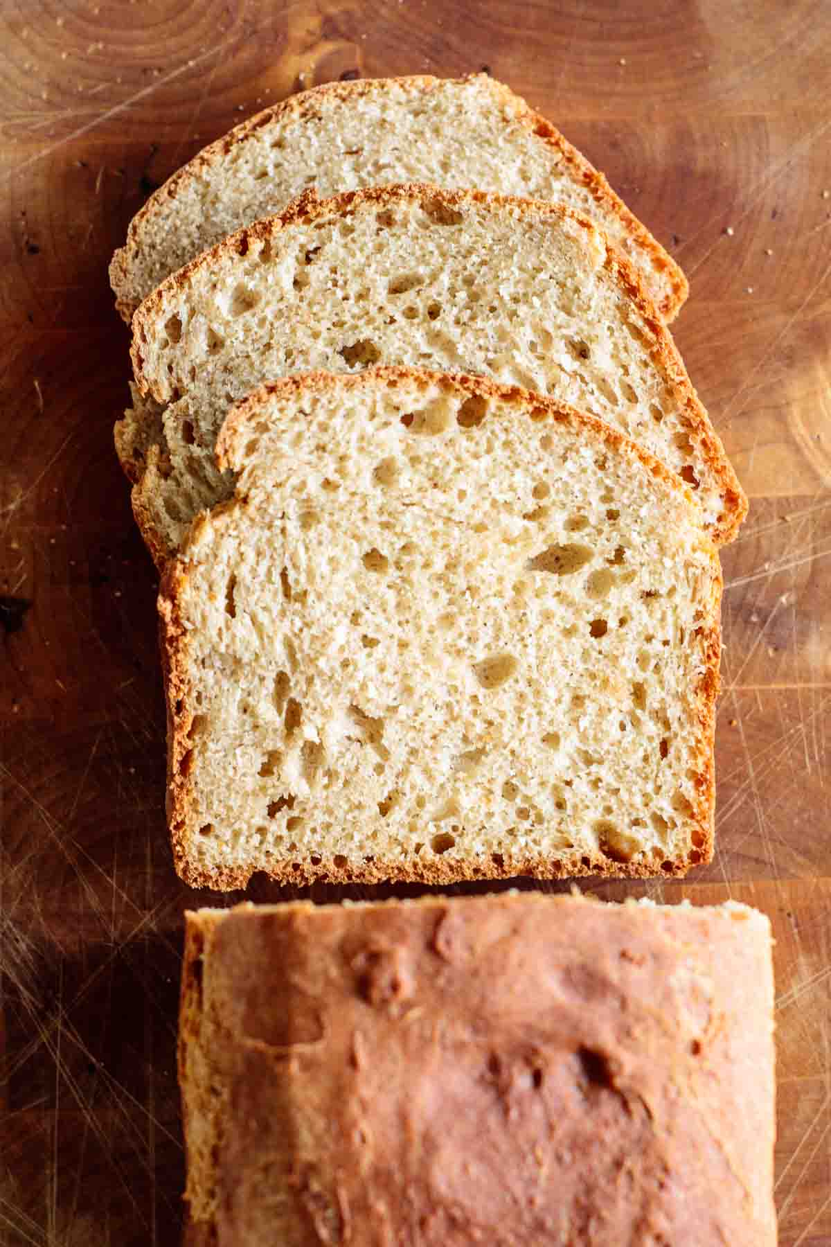 slices of sandwich bread