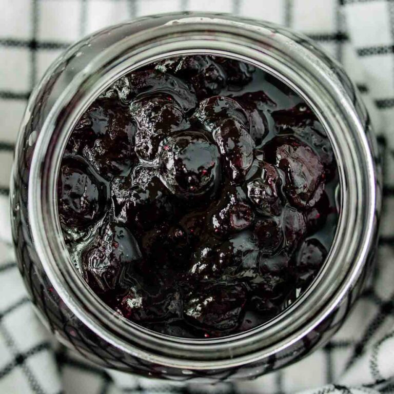Easy Blueberry Compote for Cheesecake (Without Cornstarch) Milk and Pop