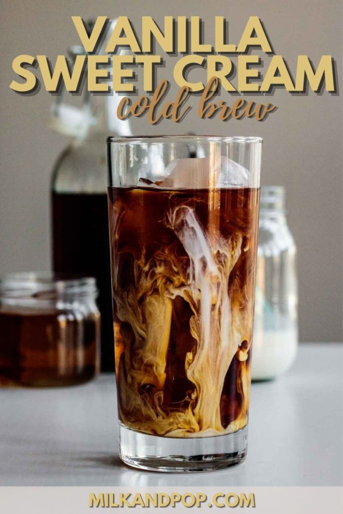 Starbucks Vanilla Sweet Cream Cold Brew – Milk And Pop