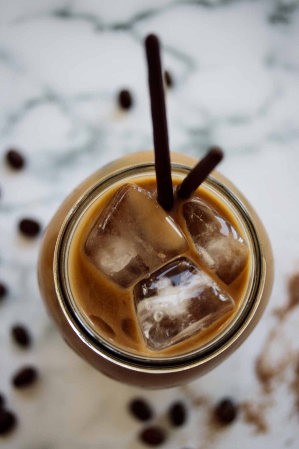 iced chocolate almondmilk shaken espresso iced chocolate almondmilk shaken espresso