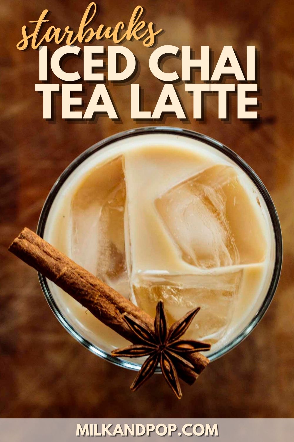Starbucks Iced Chai Tea Latte Recipe Milk and Pop