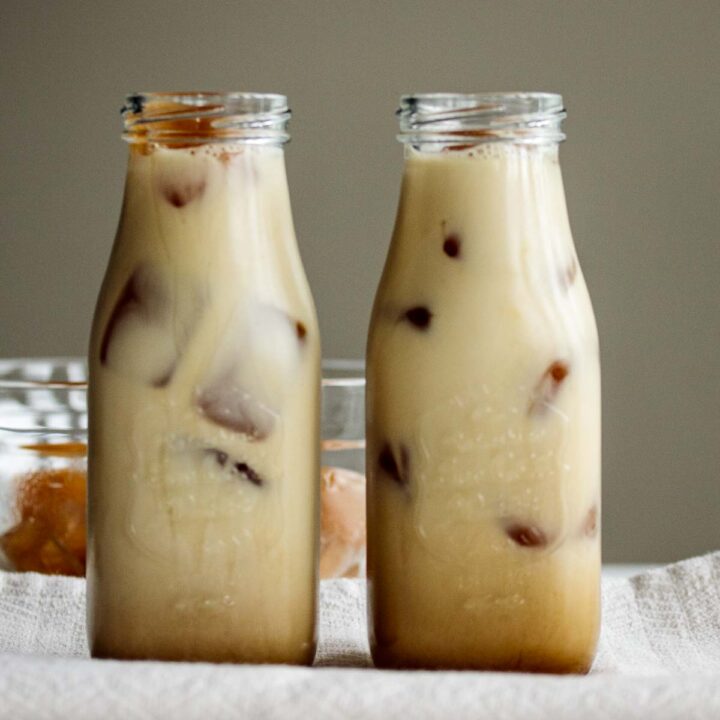 2bottles of Earl Grey Milk Tea.