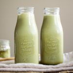 2 bottles of iced matcha latte.