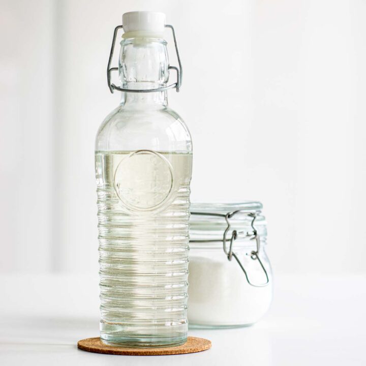 Microwave Simple Syrup (No Boil) Milk and Pop