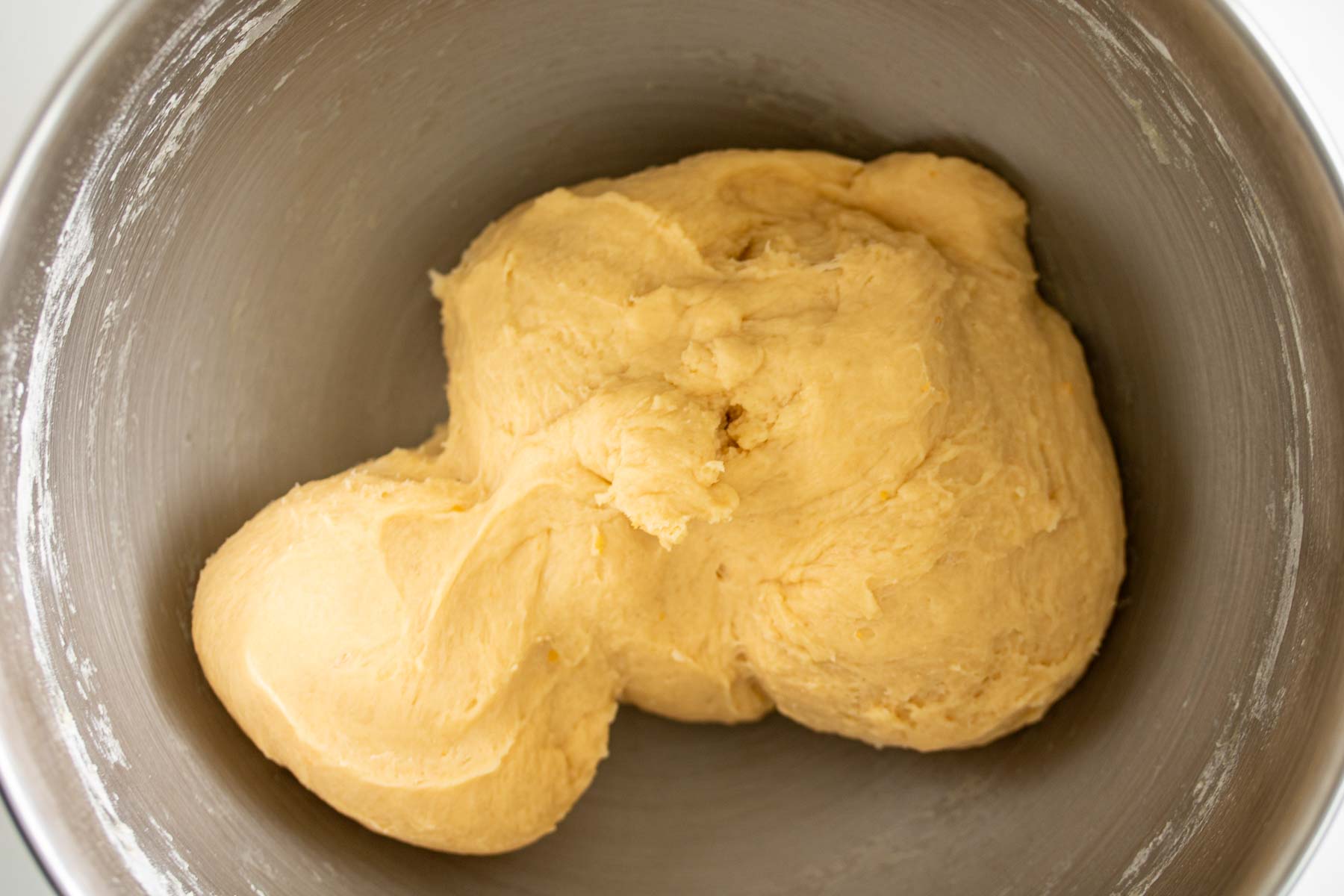 Dough after kneading.