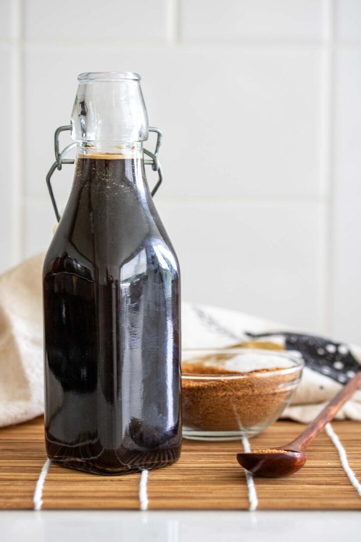 Coconut Sugar Syrup for coffee, drinks and boba Milk and Pop