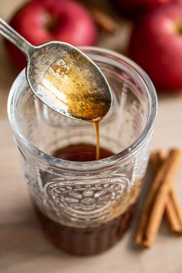 Apple Brown Sugar Syrup Milk and Pop