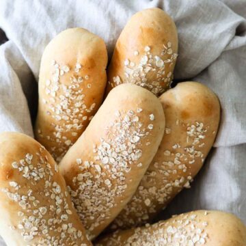 Subway honey oat bread rolls.